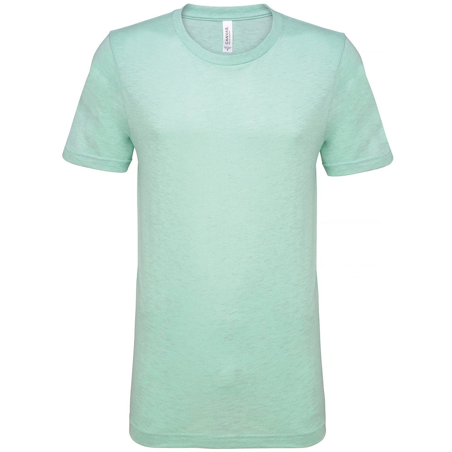 Unisex heather CVC short sleeve t-shirt