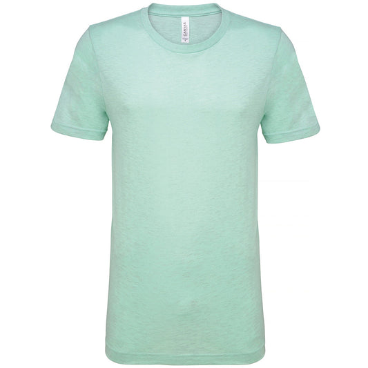 Unisex heather CVC short sleeve t-shirt