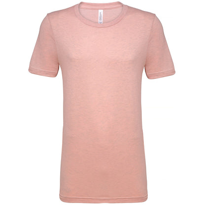 Unisex heather CVC short sleeve t-shirt