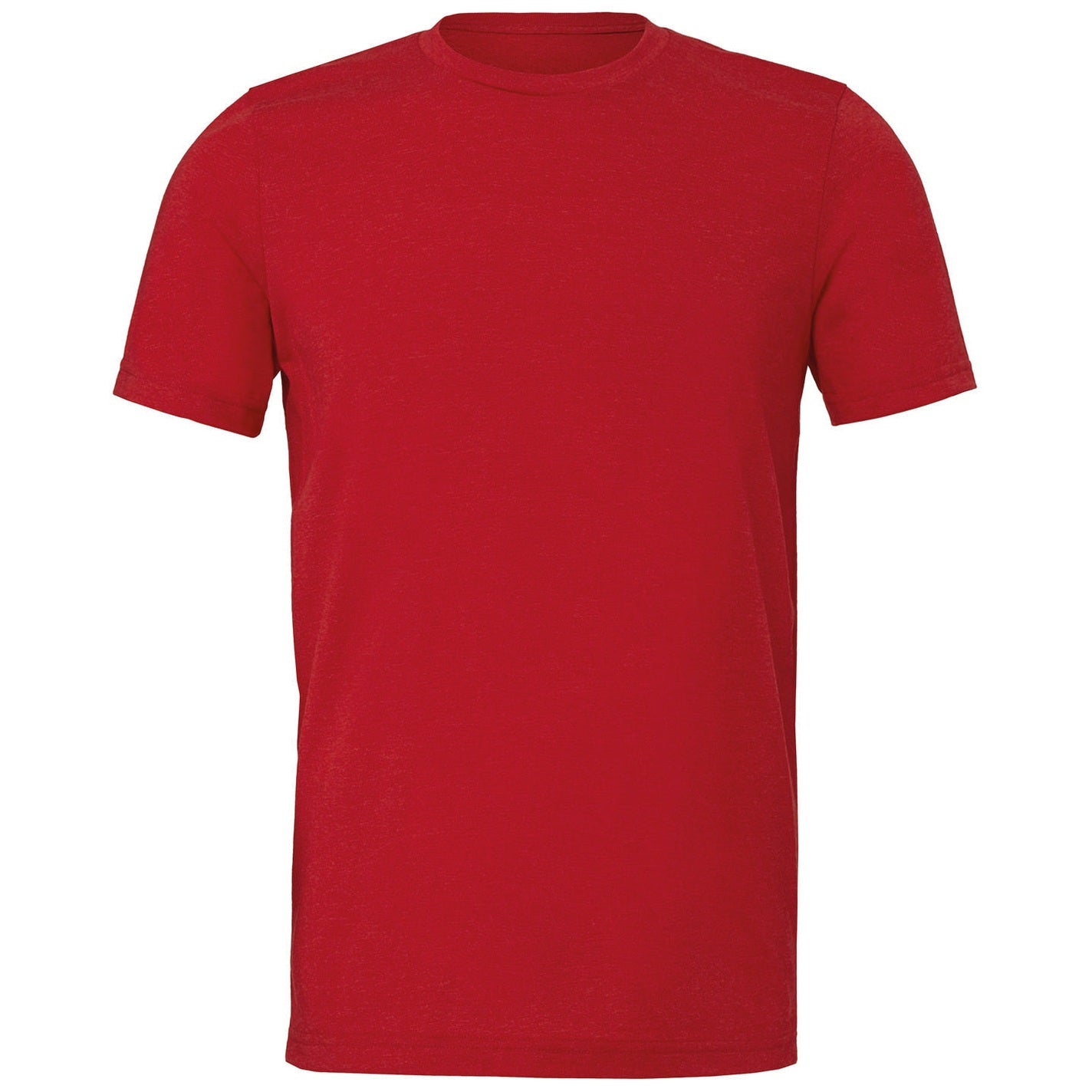 Unisex heather CVC short sleeve t-shirt