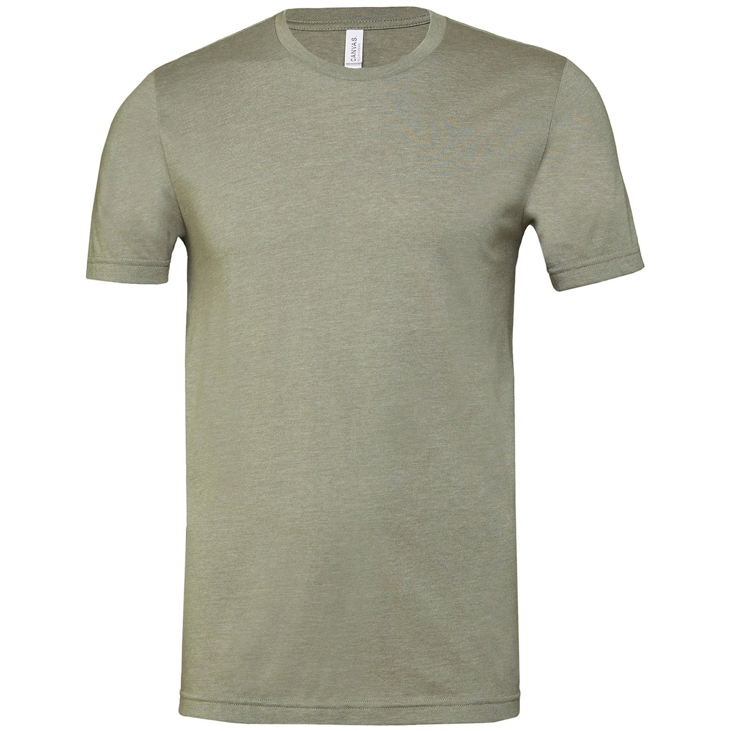 Unisex heather CVC short sleeve t-shirt