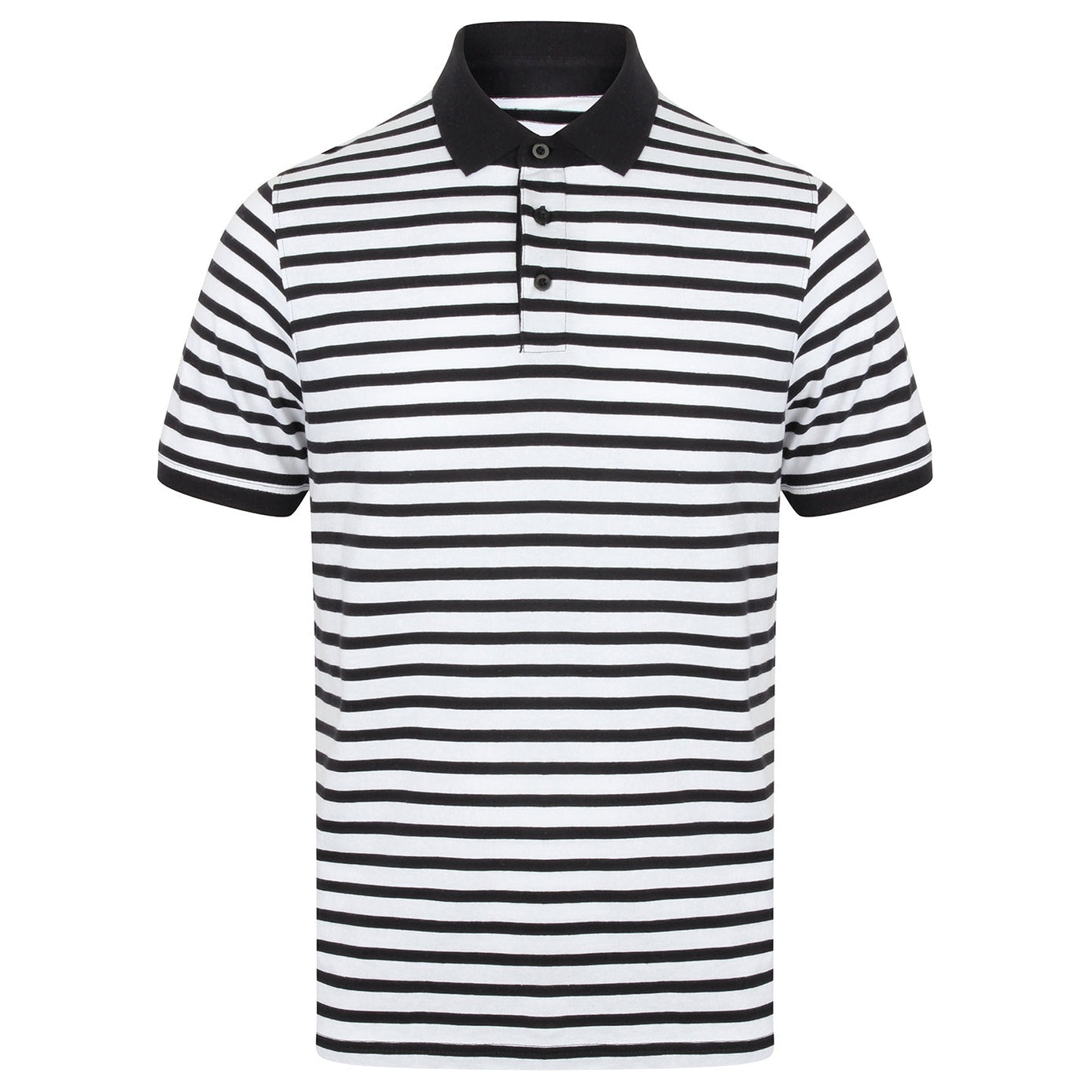 Striped Jersey polo shirt