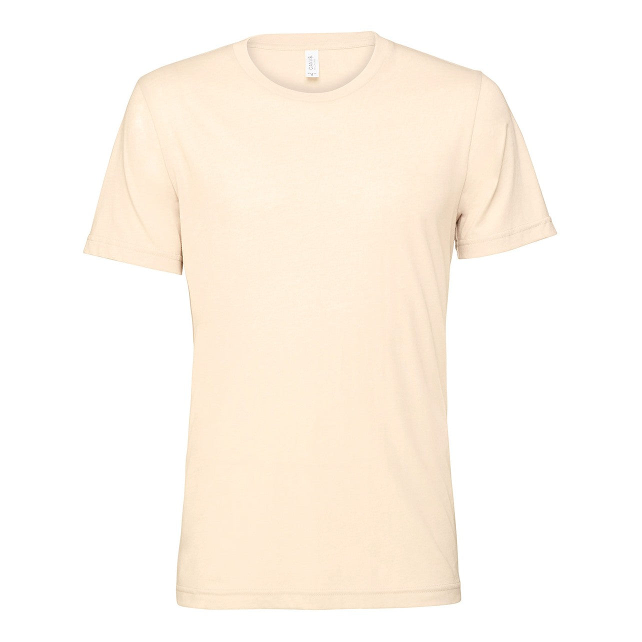 Unisex heather CVC short sleeve t-shirt