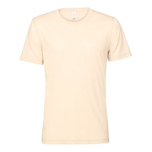 Unisex heather CVC short sleeve t-shirt