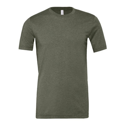 Unisex heather CVC short sleeve t-shirt