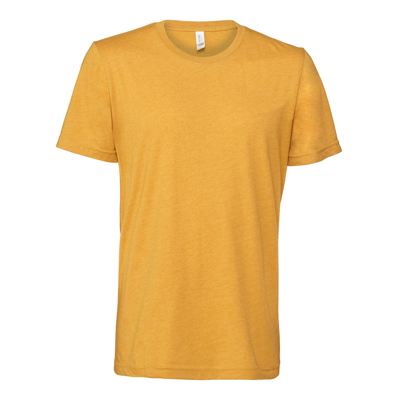 Unisex heather CVC short sleeve t-shirt