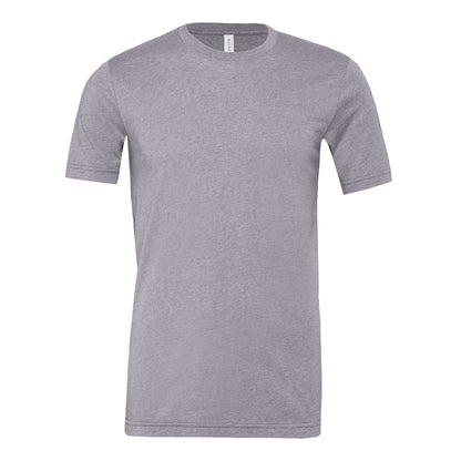 Unisex heather CVC short sleeve t-shirt