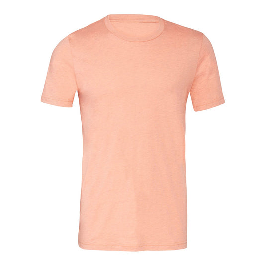 Unisex heather CVC short sleeve t-shirt