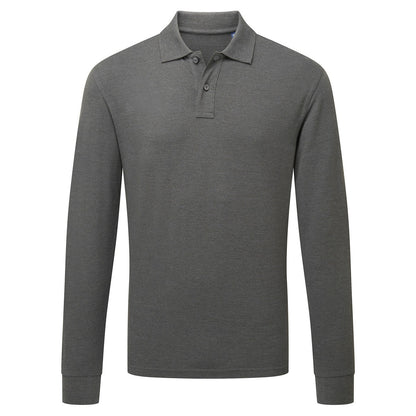 Men's classic fit long sleeved polo