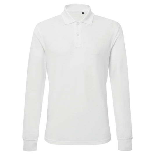 Men's classic fit long sleeved polo