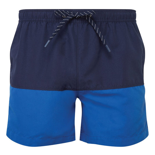 Block colour swim shorts 