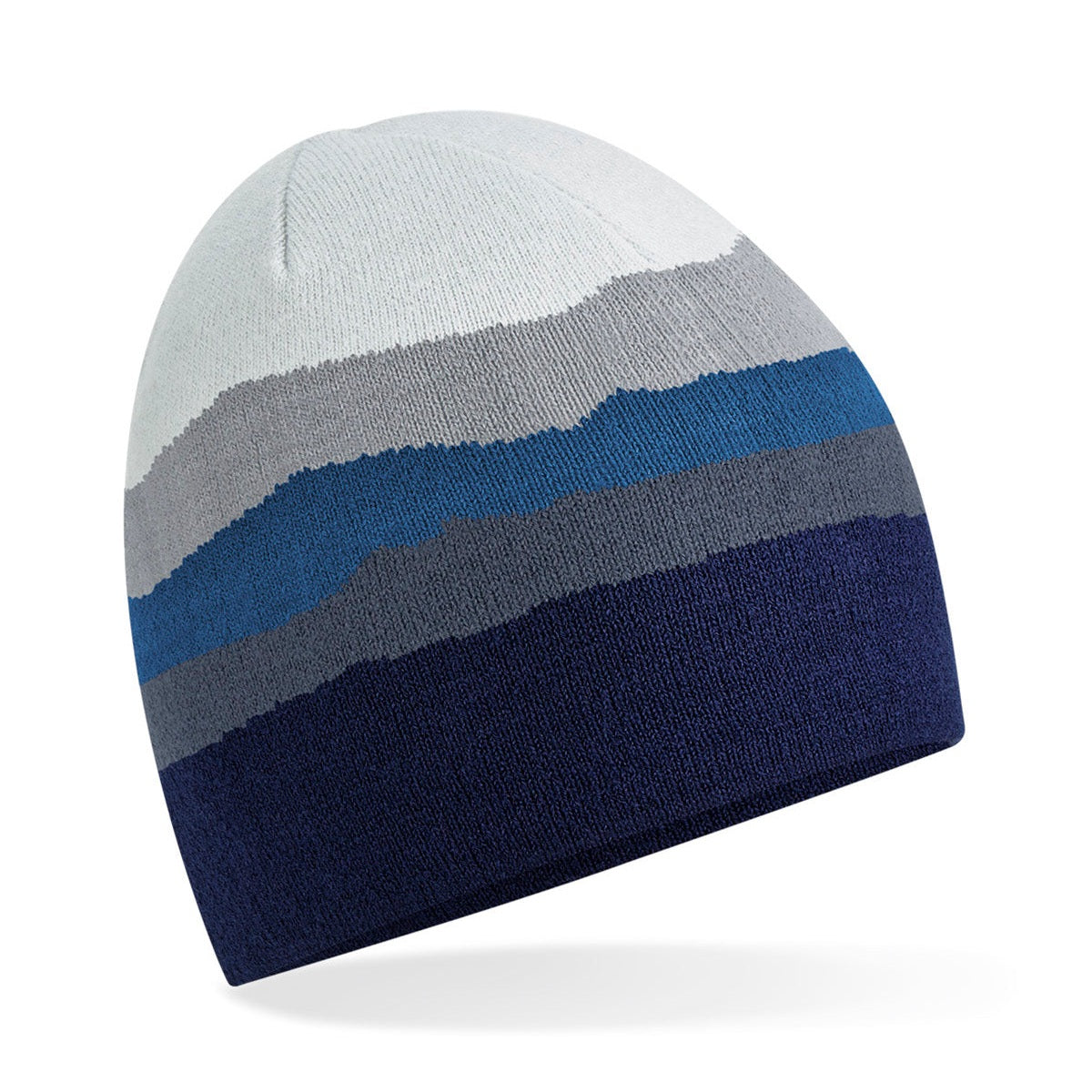 Mountain peaks pull-on beanie