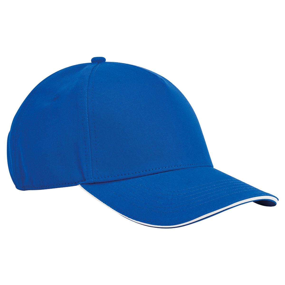 EarthAware® classic organic cotton 5-panel cap – sandwich peak
