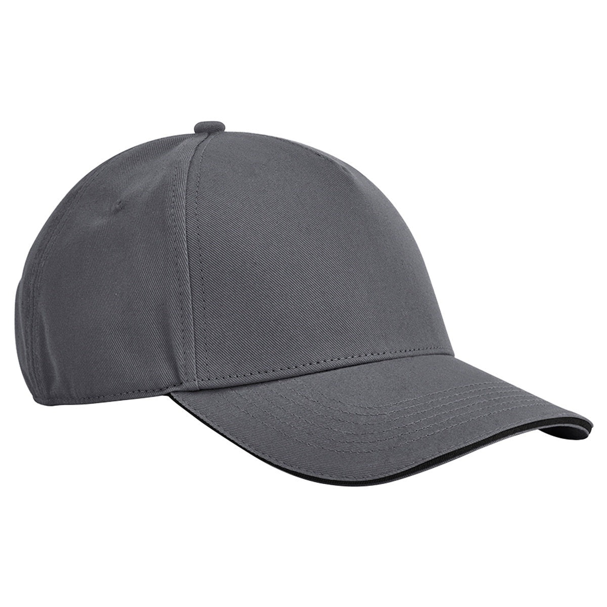 EarthAware® classic organic cotton 5-panel cap – sandwich peak