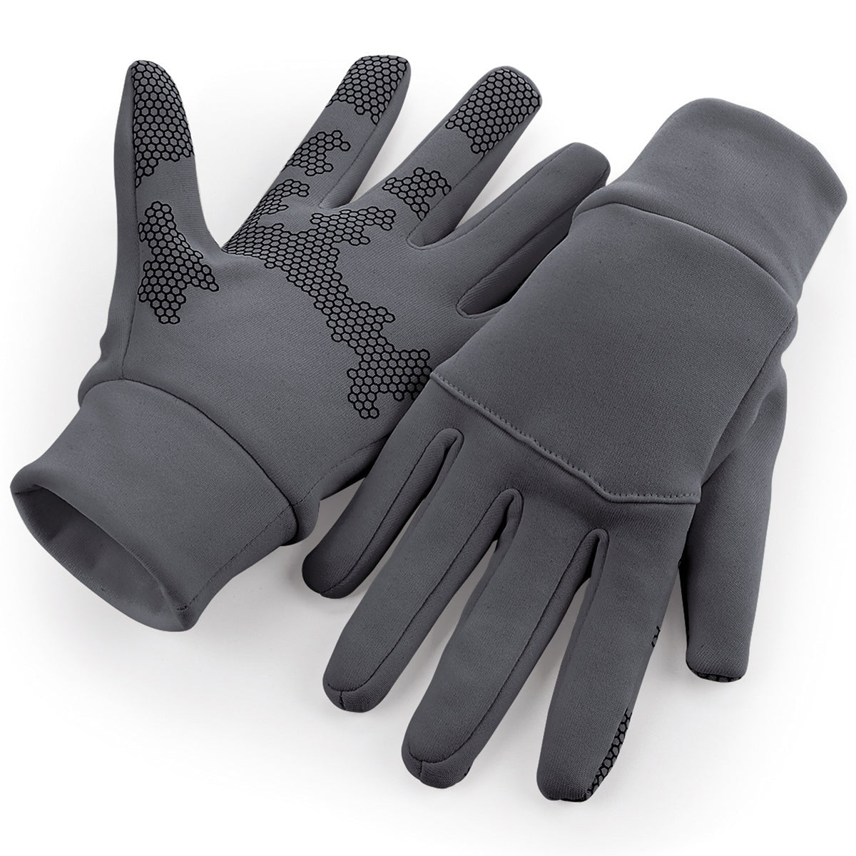 Softshell sports tech gloves