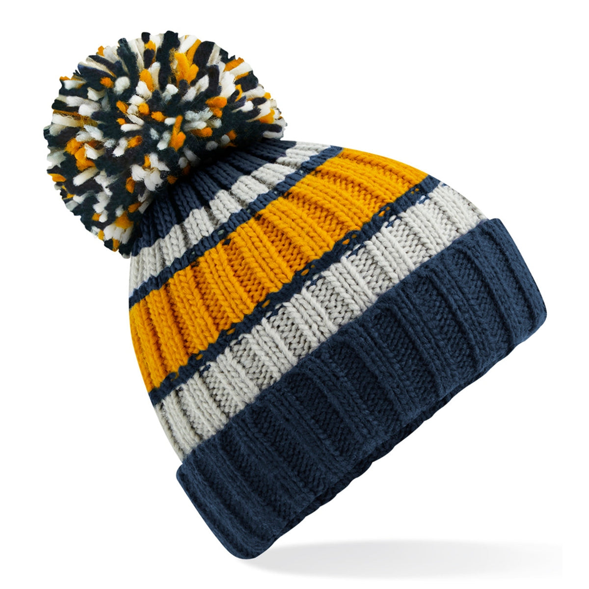 Hygge striped beanie