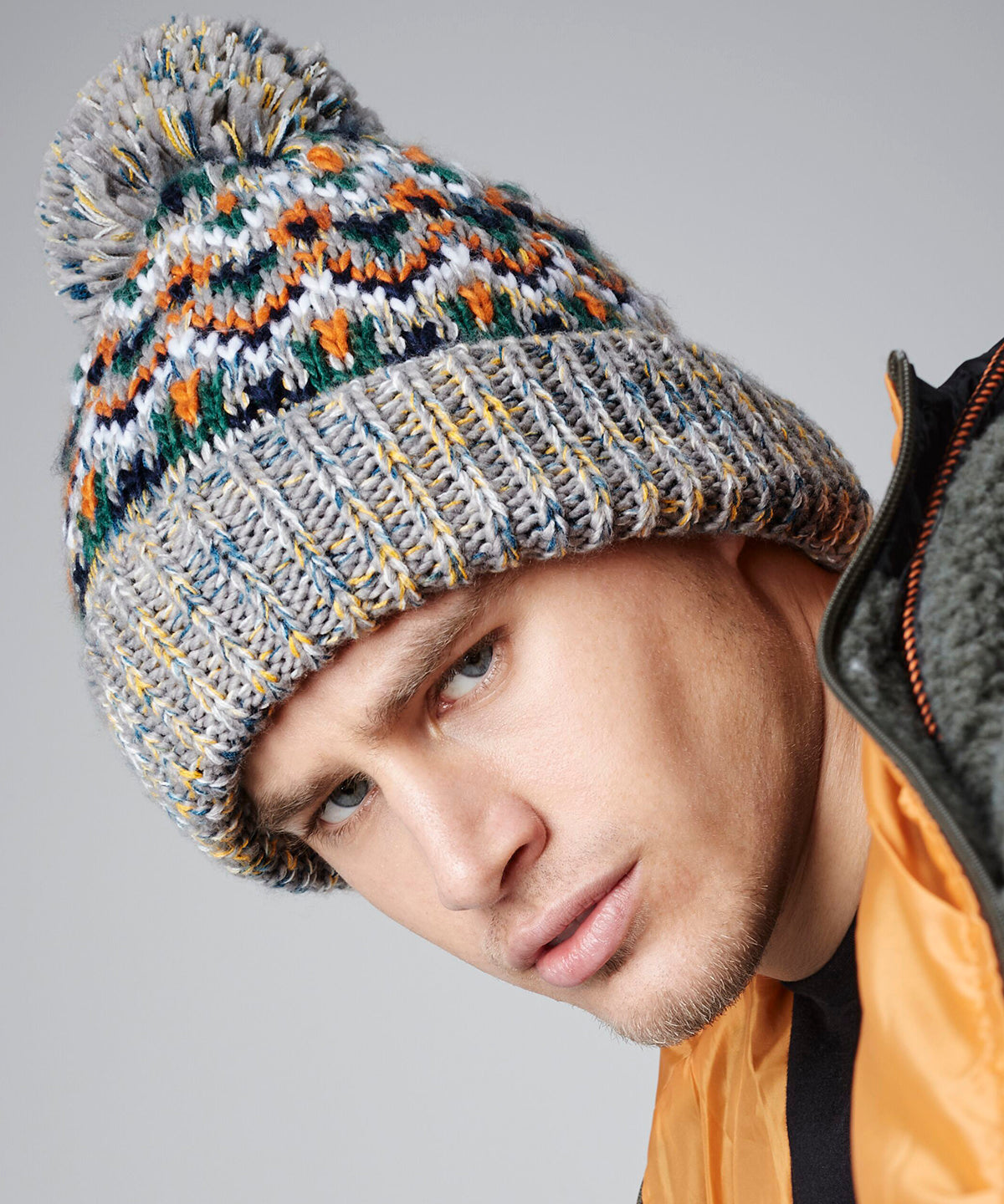 Blizzard bobble beanie
