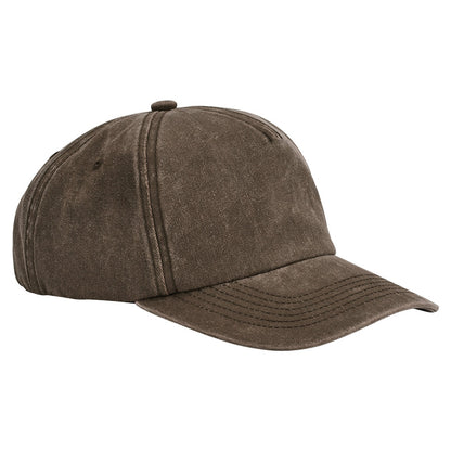 Relaxed 5-panel vintage cap