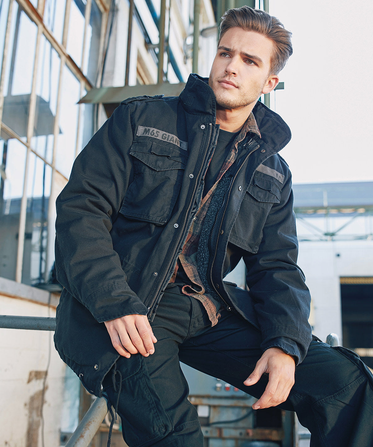 Black - M65 Giant jacket – Custom Planet