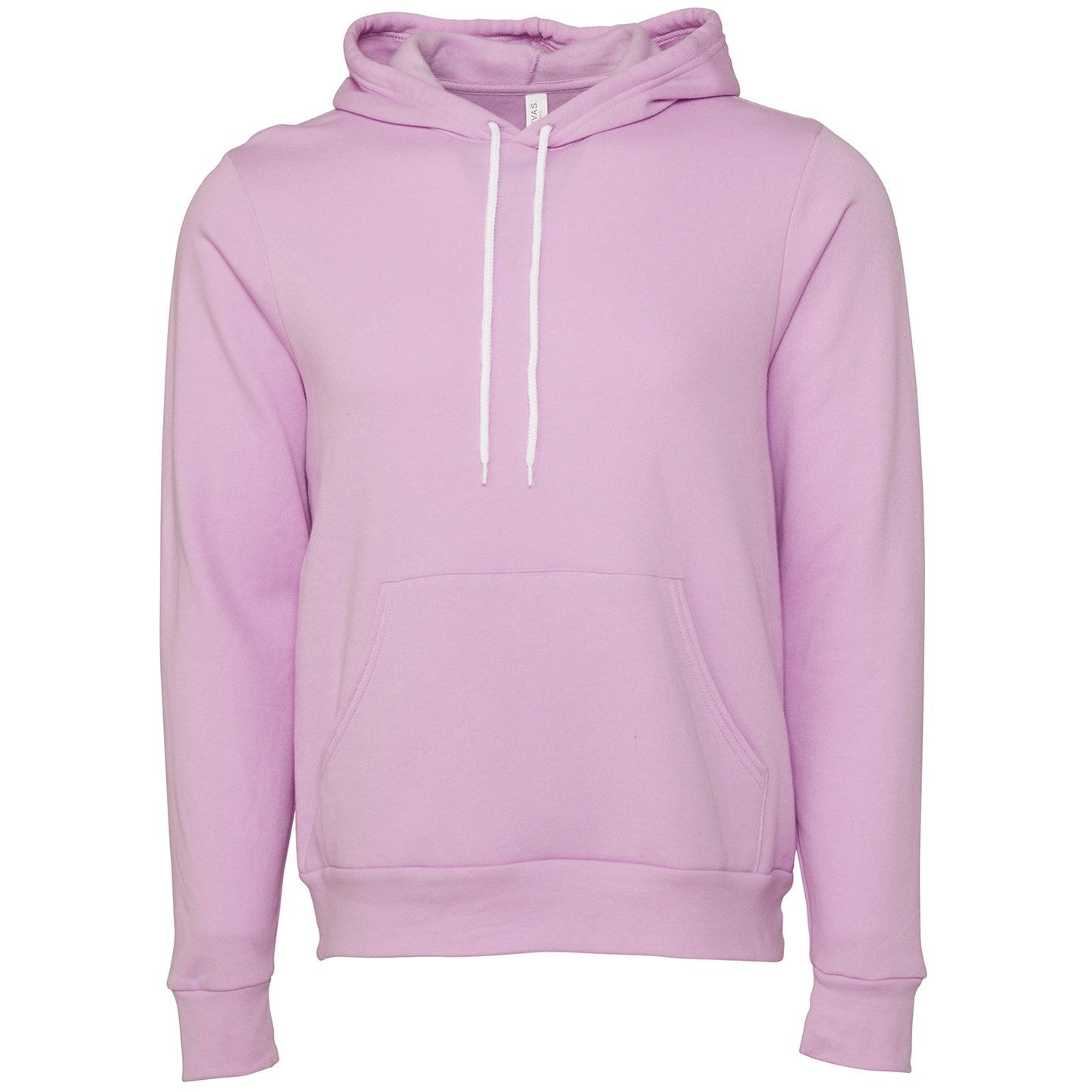 Unisex polycotton fleece pullover hoodie