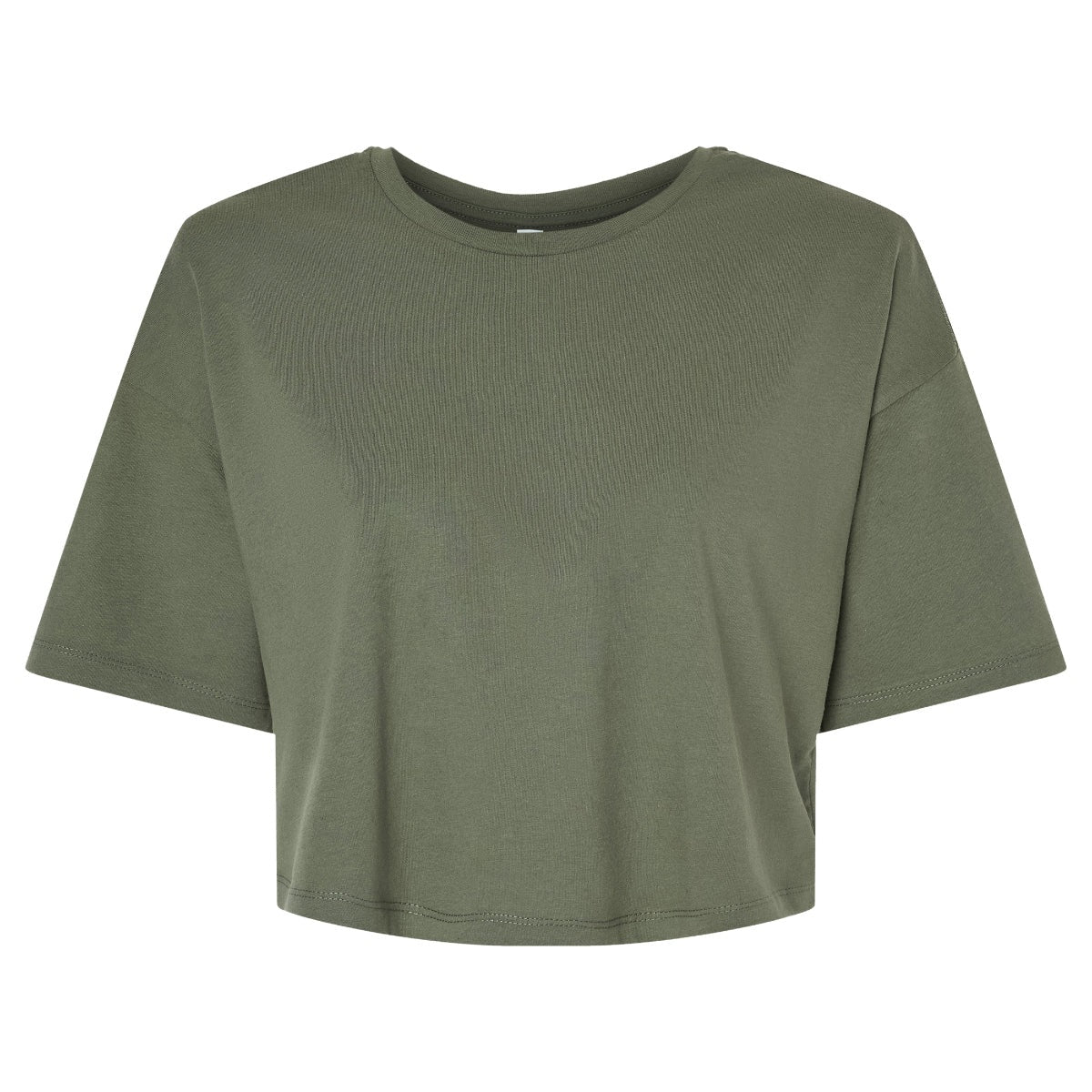 Womens Jersey crop tee