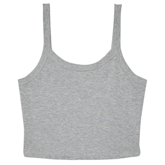 Women’s micro rib spaghetti strap tank