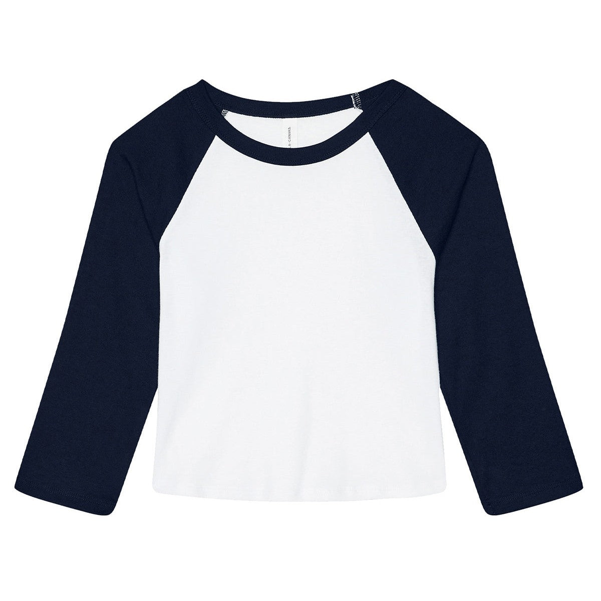 Women’s micro rib 3/4 raglan baby t-shirt