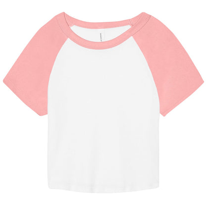 Women’s micro rib raglan baby t-shirt
