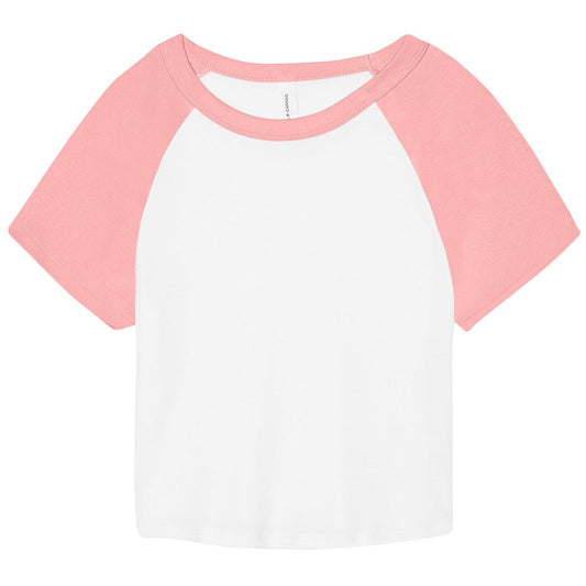 Women’s micro rib raglan baby t-shirt