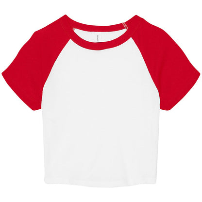 Women’s micro rib raglan baby t-shirt