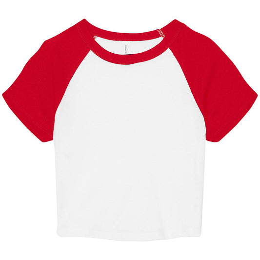 Women’s micro rib raglan baby t-shirt