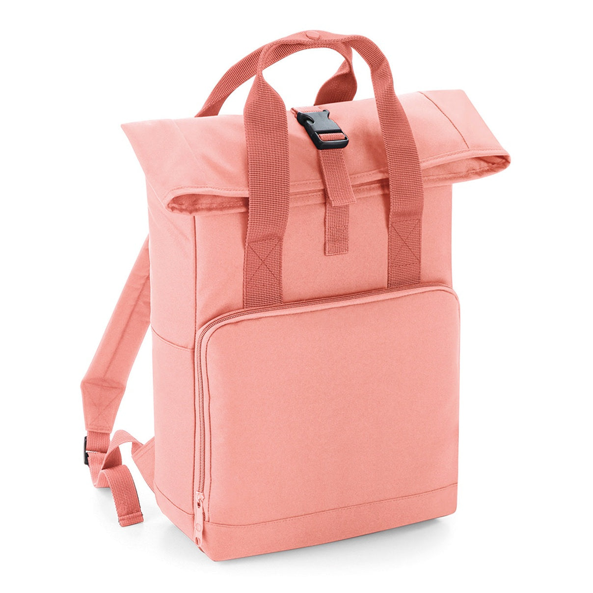 Twin handle roll-top backpack