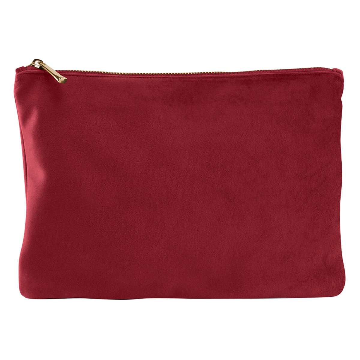 Velvet accessory pouch