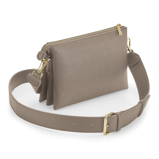 Boutique soft cross-body bag
