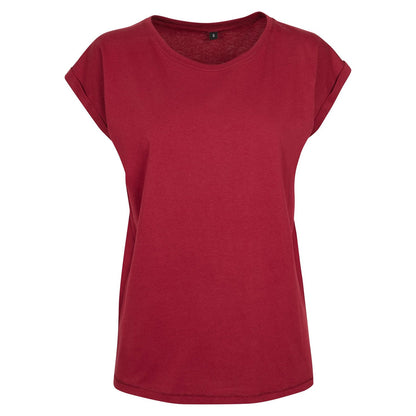 Women's extended shoulder tee