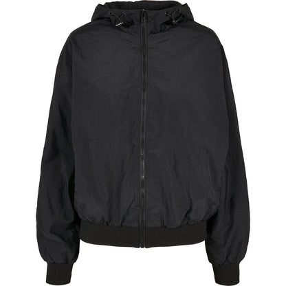 Women's crinkle batwing jacket