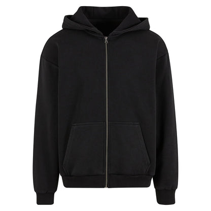 Vintage heavy zip hoodie
