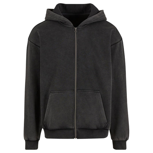 Vintage heavy zip hoodie