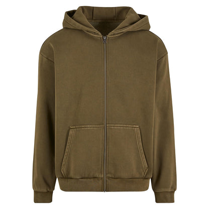 Vintage heavy zip hoodie