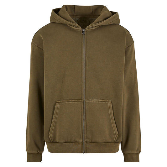 Vintage heavy zip hoodie
