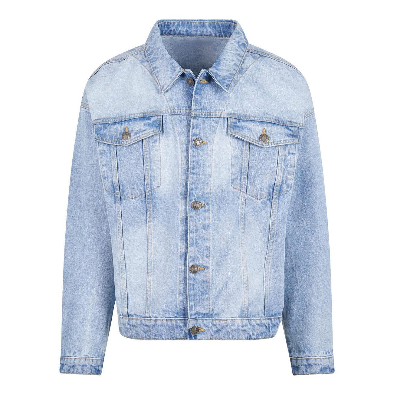 Heavy ounce boxy denim jacket