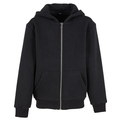 Kids fluffy zip hoodie