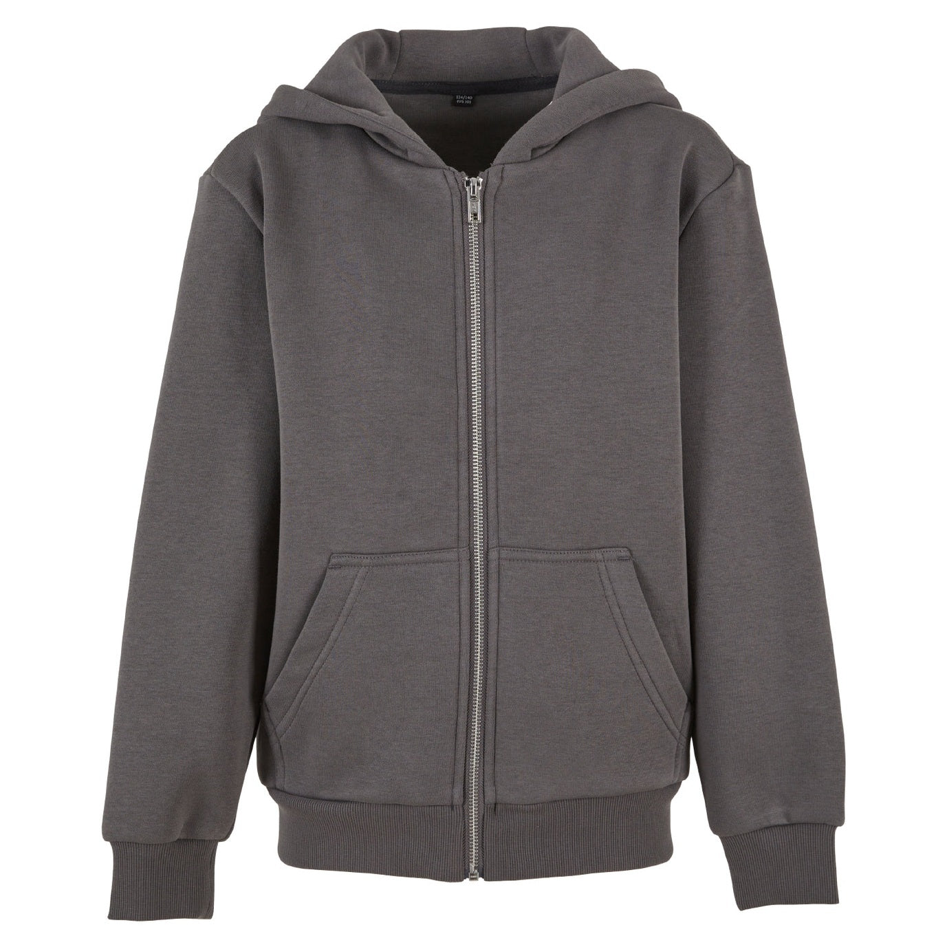 Kids fluffy zip hoodie