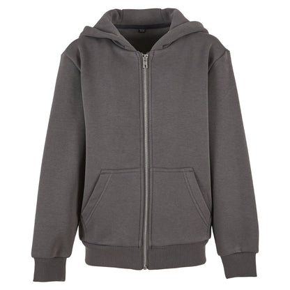Kids fluffy zip hoodie