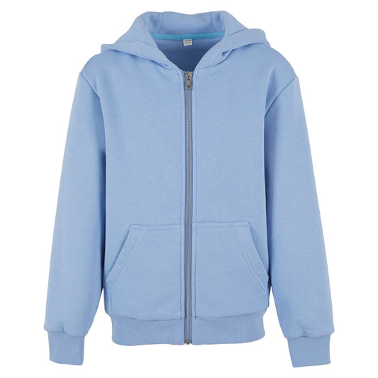 Kids fluffy zip hoodie
