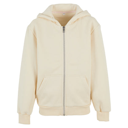 Kids fluffy zip hoodie