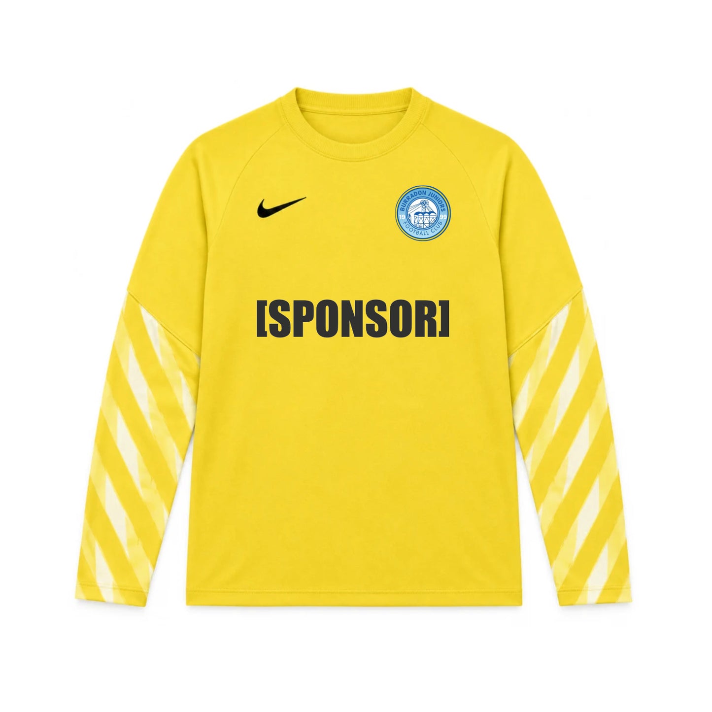 Burradon FC Dri-FIT Park V Goalkeeper Top - Yellow