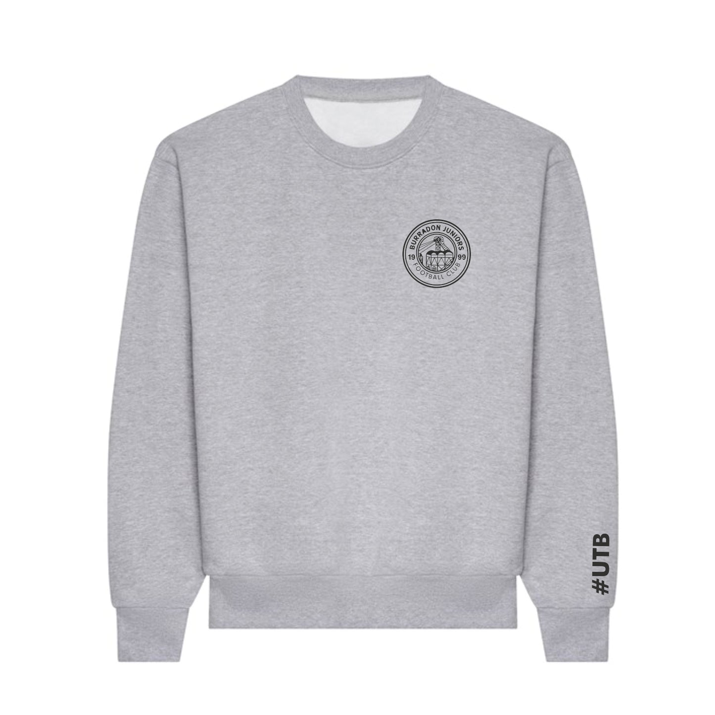 Burradon Heavy Sweatshirt - Heather Grey