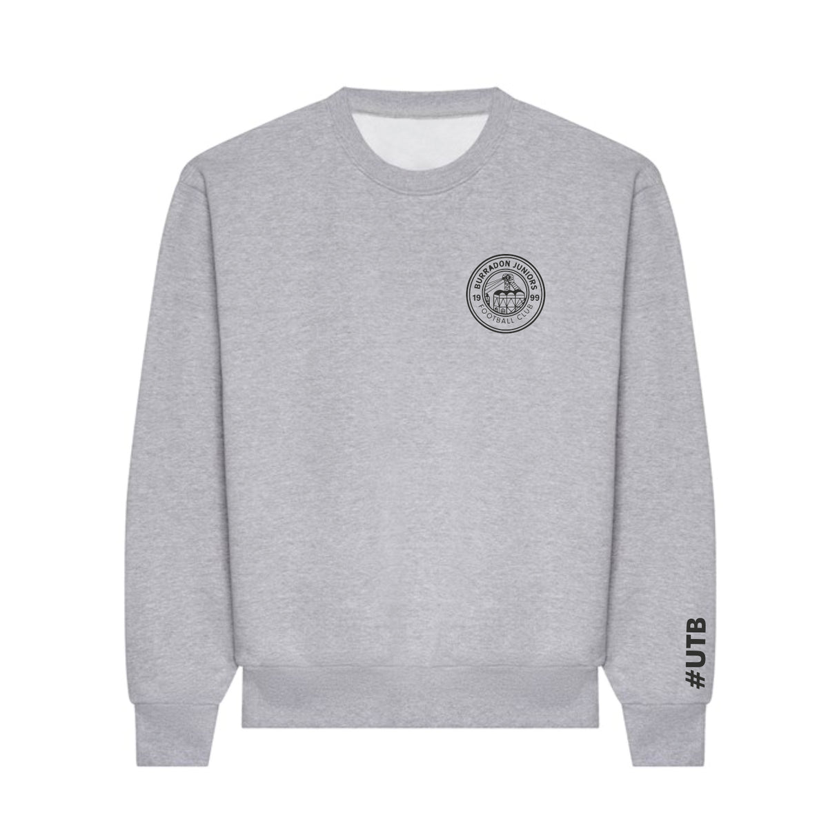 Burradon Heavy Sweatshirt - Heather Grey