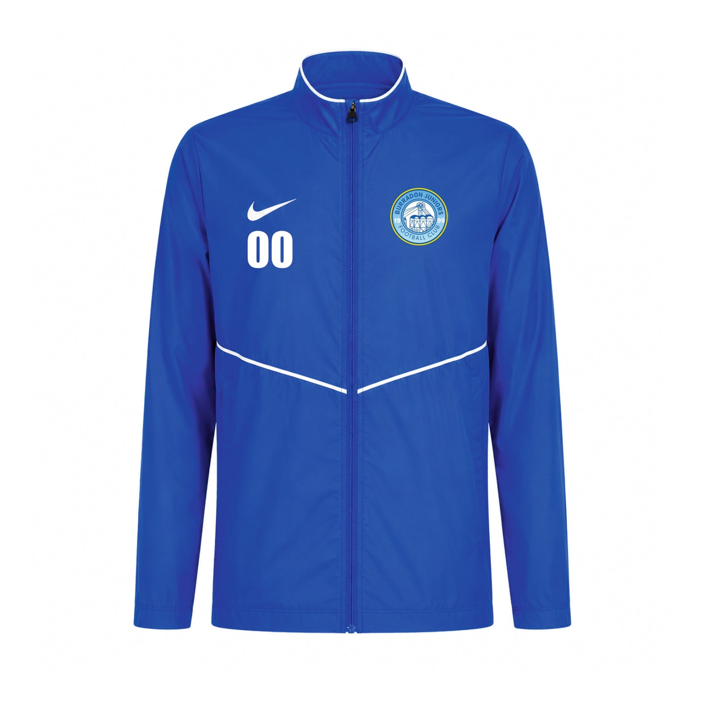 Burradon FC Rain Jacket - Royal